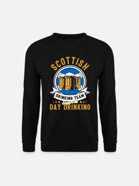 Beer Scottish Scotland Gift - Unisex Sweatshirt - black