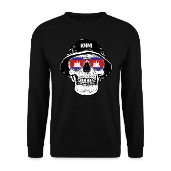 Amazing Cambodia Tee - Unisex Pullover - Schwarz - Vorne - Alina (178cm) & Michal (187cm)