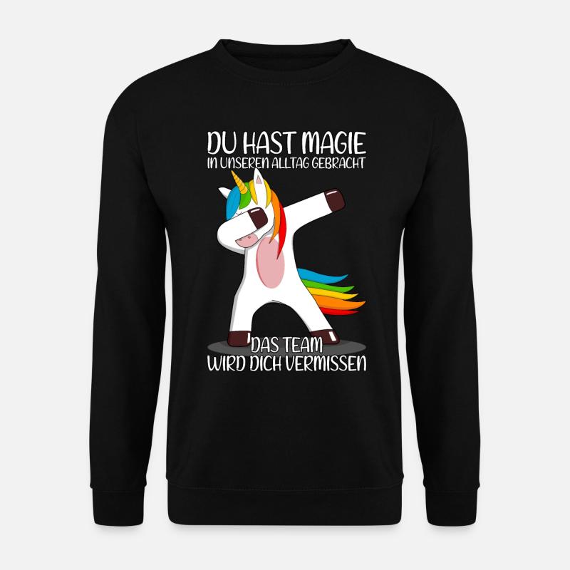 Neuer Job Jobwechsel Abschied Abschiedsgeschenk - Unisex Pullover - Schwarz
