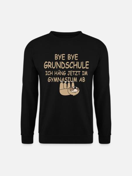 Kindergarten Grundschule Schulanfang Gymnasium - Unisex Pullover - Schwarz