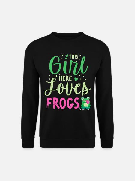 Grenouille - Sweat-shirt Unisexe - noir
