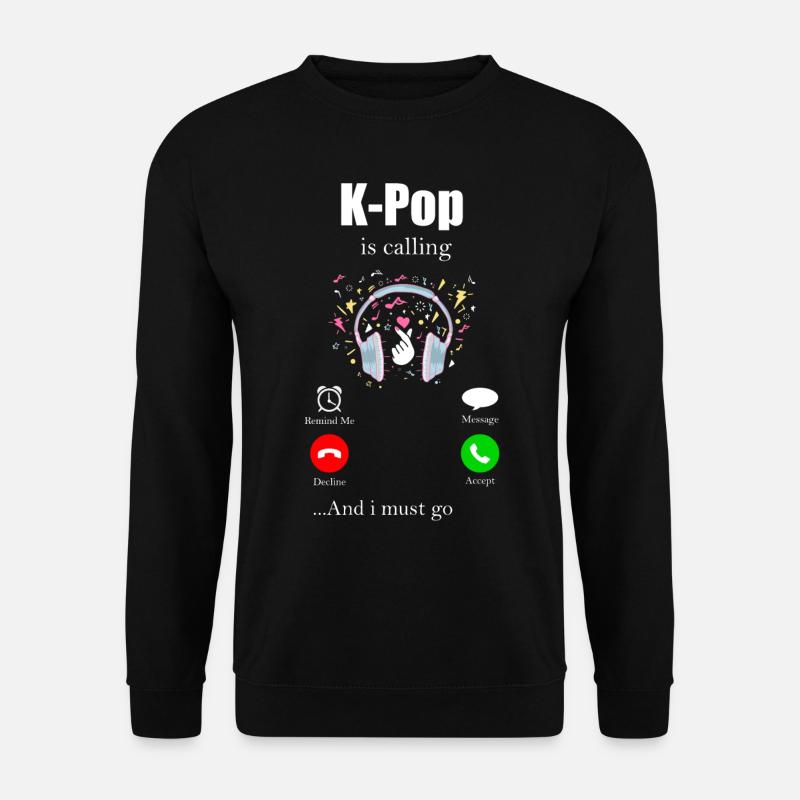 K-Pop - Unisex Pullover - Schwarz