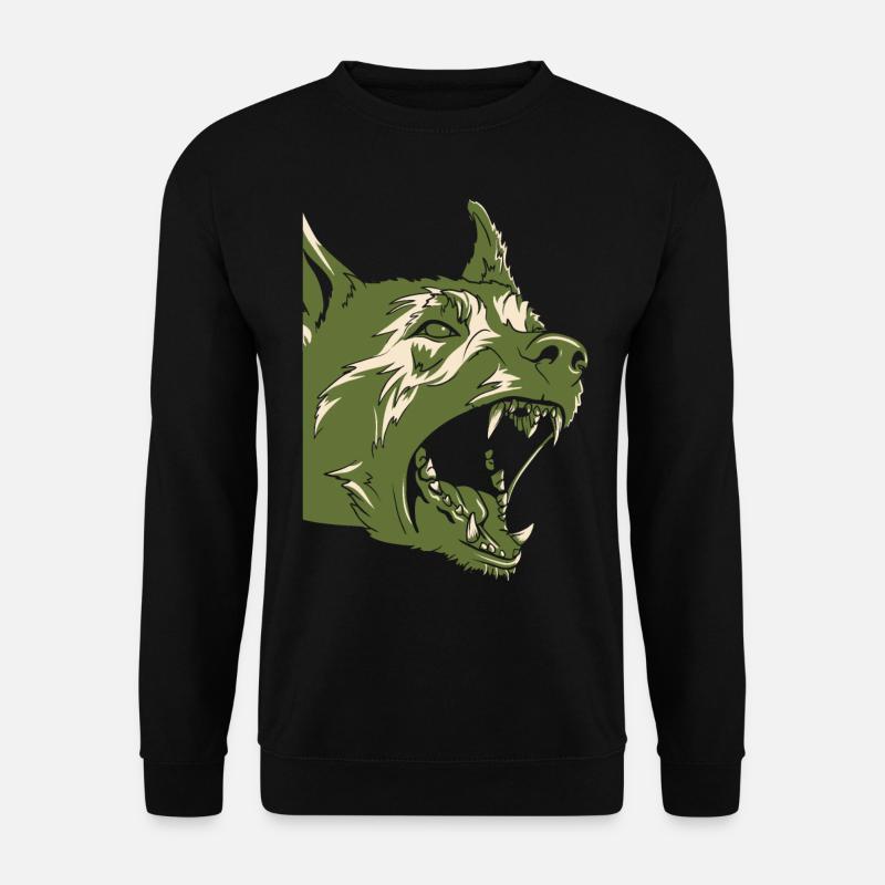 attack dog - Unisex Sweatshirt - black