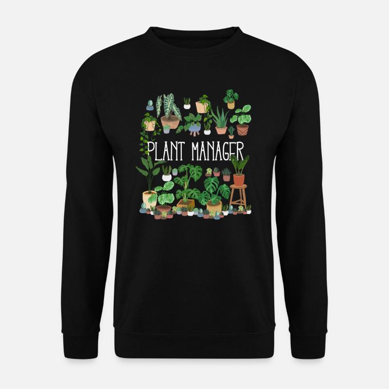 Plant Manager - Unisex Pullover - Schwarz