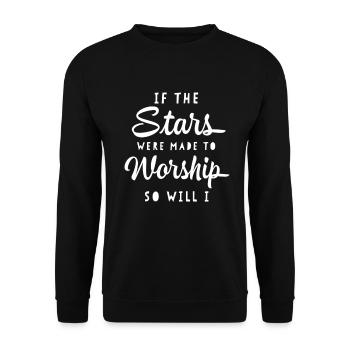 Jésus, Jésus, Jésus chrétien chrétien chrétien chrétien - Sweat-shirt Unisexe - noir - Devant - Alina (178cm) & Michal (187cm)