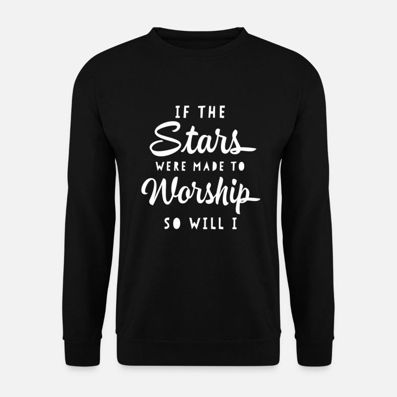 Jesus Jesus Jesus Christlich Christlich Christlich - Unisex Pullover - Schwarz