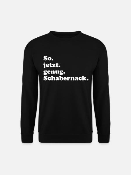 Lustiges Politiker Satire Schabernack Shirt - Unisex Pullover - Schwarz