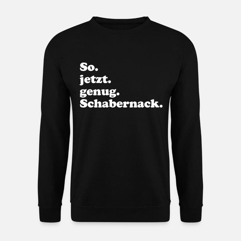 Lustiges Politiker Satire Schabernack Shirt - Unisex Pullover - Schwarz