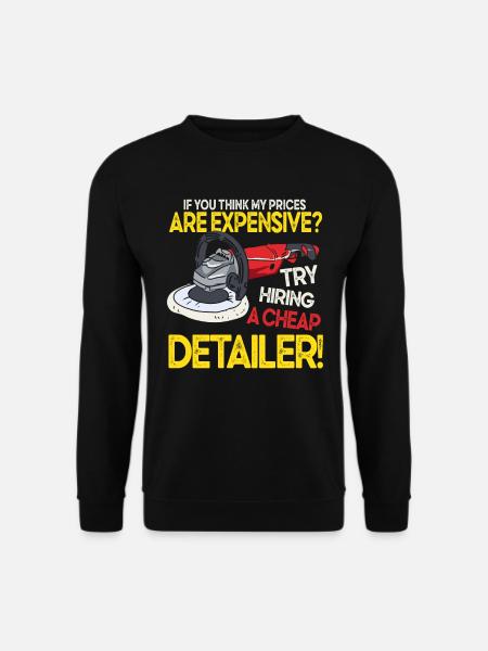 Auto Detailing Master Lackpflege Autopflege - Unisex Pullover - Schwarz