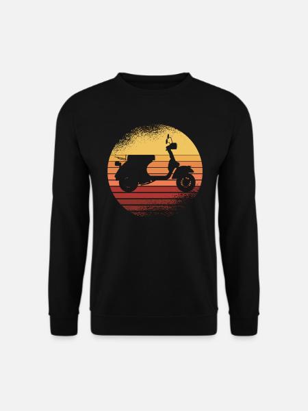 Scooter Scooter Scooter Rider Scooter Two-wheeler - Unisex Sweatshirt - black