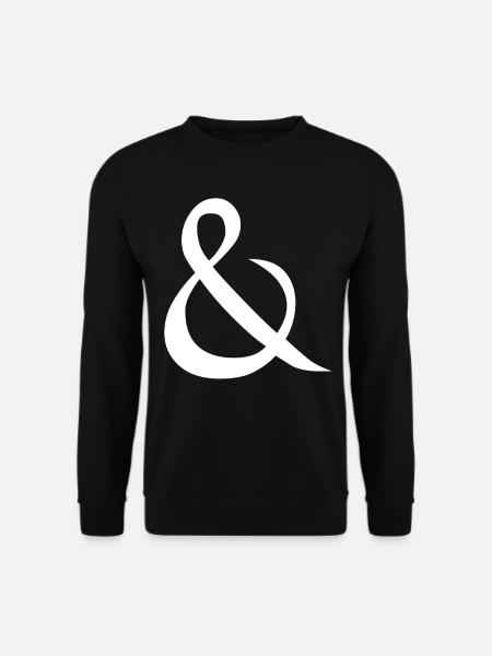 & And Signs - Unisex Sweatshirt - black