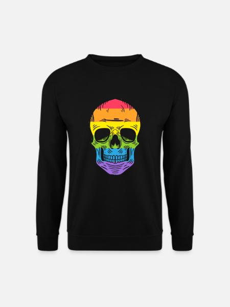 LGBT Schwul Gay Pride CSD Lesbe Homosexuell Lesbe - Unisex Pullover - Schwarz