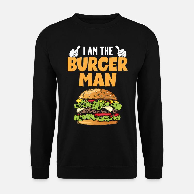 I'm The Burger Man - Unisex Sweatshirt - black