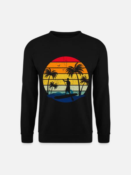 Stand Up Paddle - Unisex Sweatshirt - black
