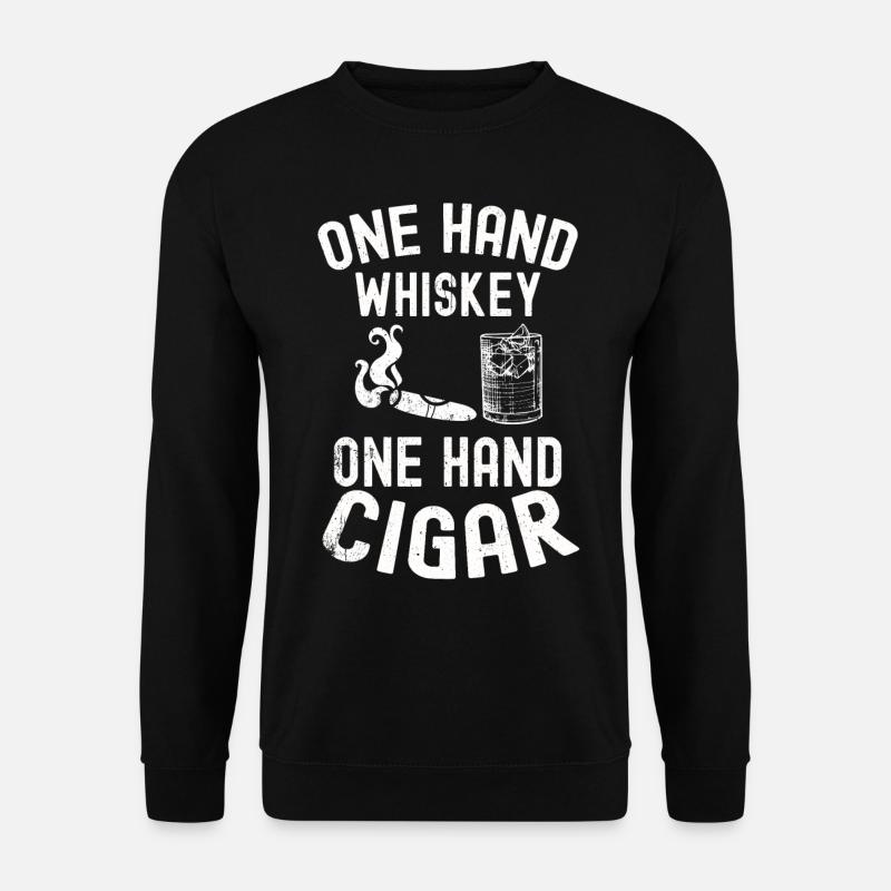 Whiskey - Unisex Pullover - Schwarz