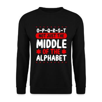 Paramedic Volunteer Nurse Healthcare Professional - Unisex Sweatshirt - black - Front - Alina (178cm) & Michal (187cm)