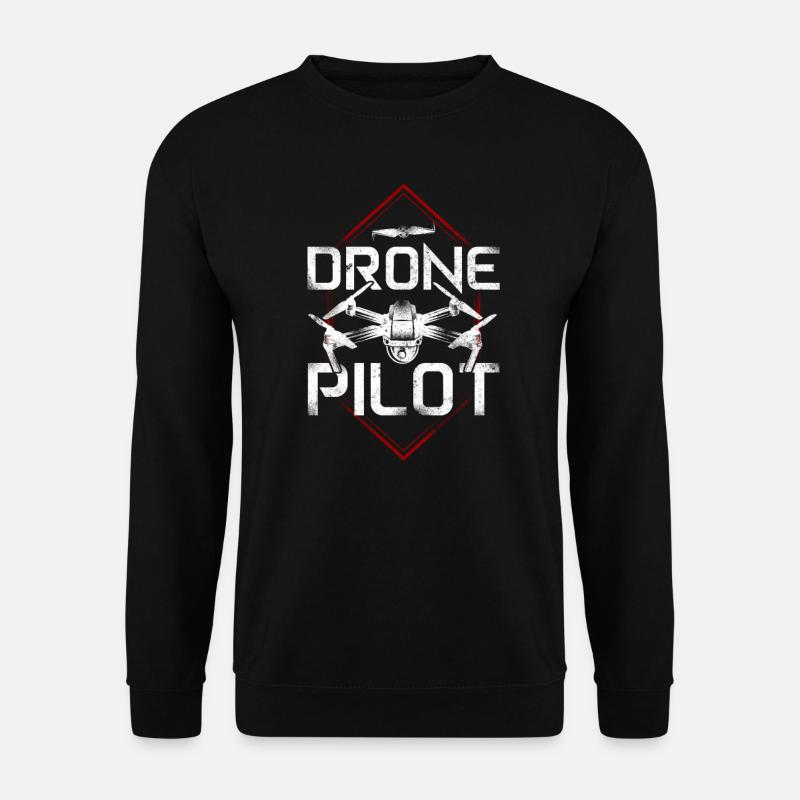 Drone Pilot - Sweat-shirt Unisexe - noir