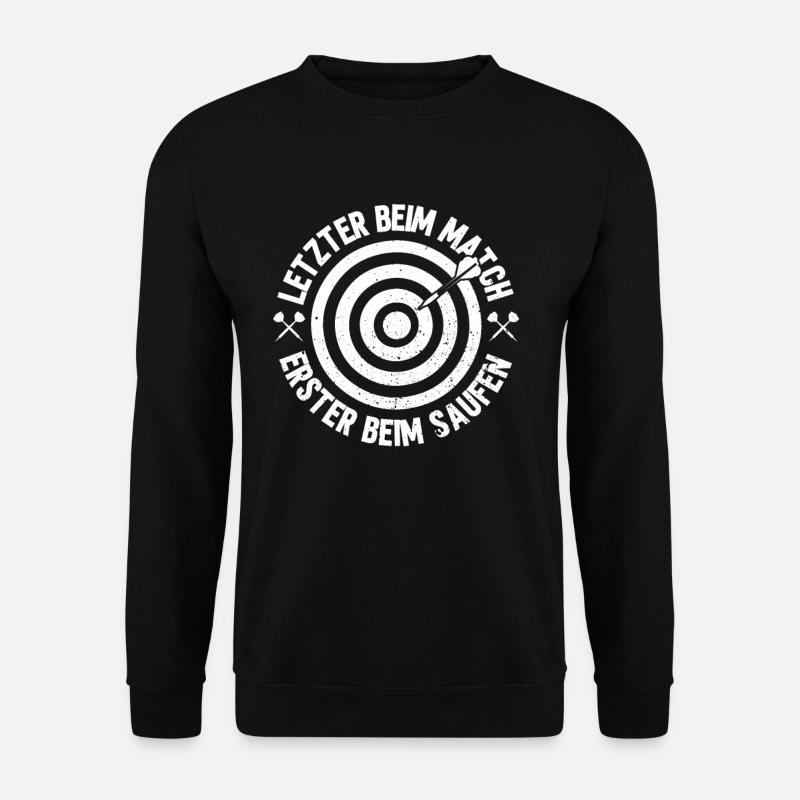 Chuchoteur de fléchettes - Sweat-shirt Unisexe - noir