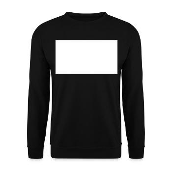 Rectangle - Sweat-shirt Unisexe - noir - Devant - Alina (178cm) & Michal (187cm)