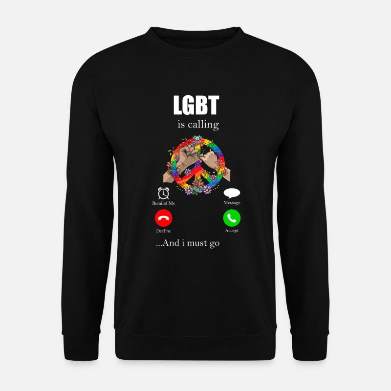LGBT - Unisex Sweatshirt - black