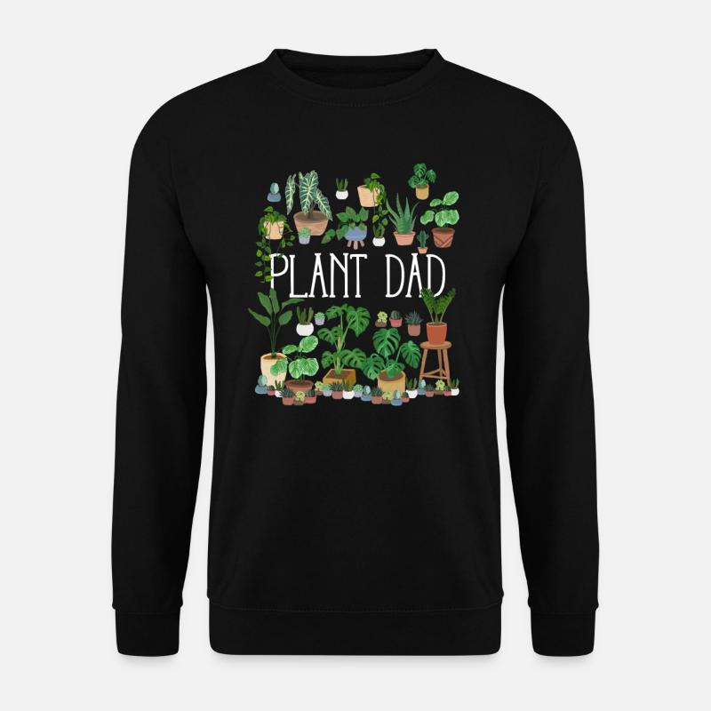 Plant Dad - Unisex Sweatshirt - black