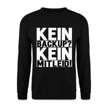 Programmierer Informatiker Informatik - Unisex Pullover - Schwarz - Vorne - Alina (178cm) & Michal (187cm)
