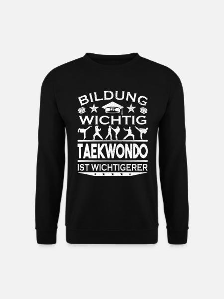 Taekwondo Tae-Kwon-Do TKD Kampfsport MMA KMA - Unisex Pullover - Schwarz