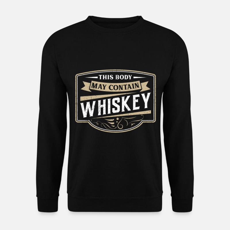 Whiskey - Unisex Sweatshirt - black