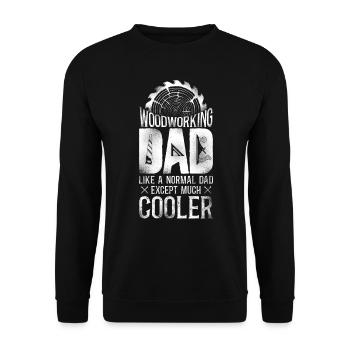 Woodworker Carpenter Tools Vintage - Sweat-shirt Unisexe - noir - Devant - Alina (178cm) & Michal (187cm)