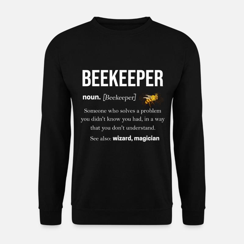 Imker - Unisex Pullover - Schwarz