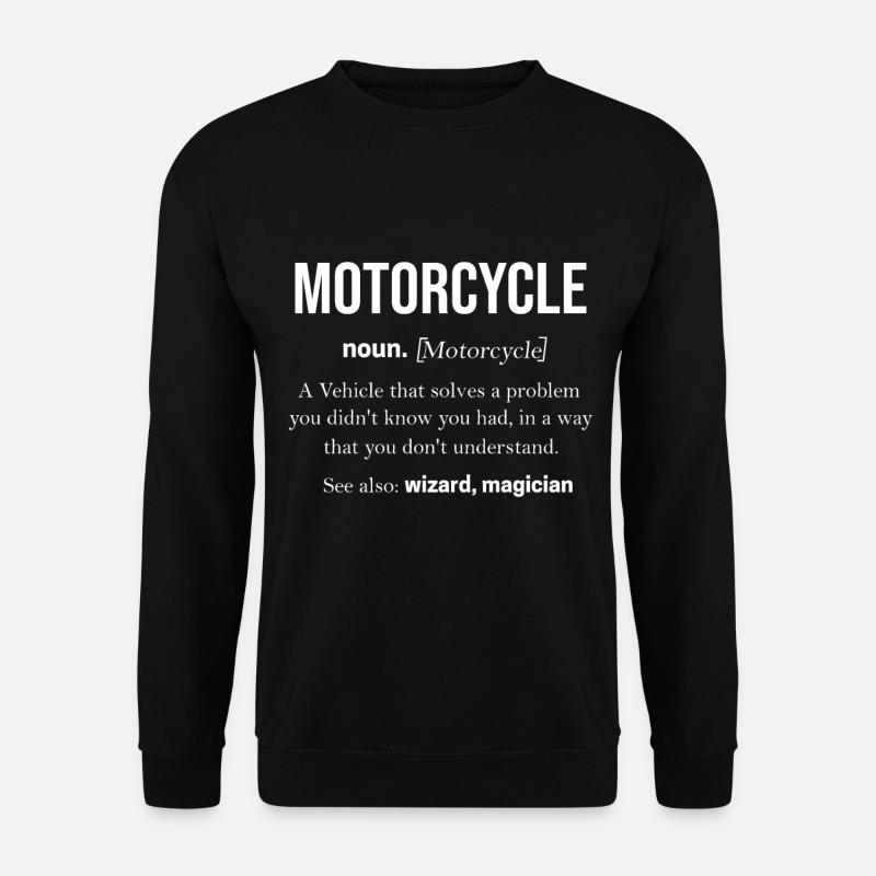 Motorcycle - Unisex Sweatshirt - black