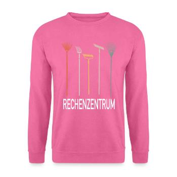 Rechenzentrum Rechen Garten Gärtner Geschenk - Unisex Pullover - Pink - Vorne