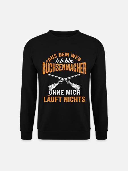 Büchsenmacher Waffenschmied Waffenmacher - Unisex Pullover - Schwarz