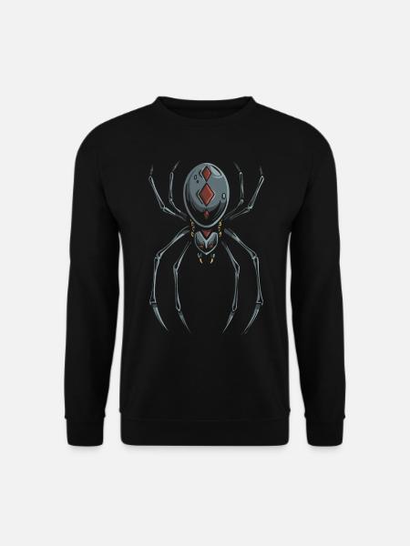 Black Widow Spider - Unisex Sweatshirt - black