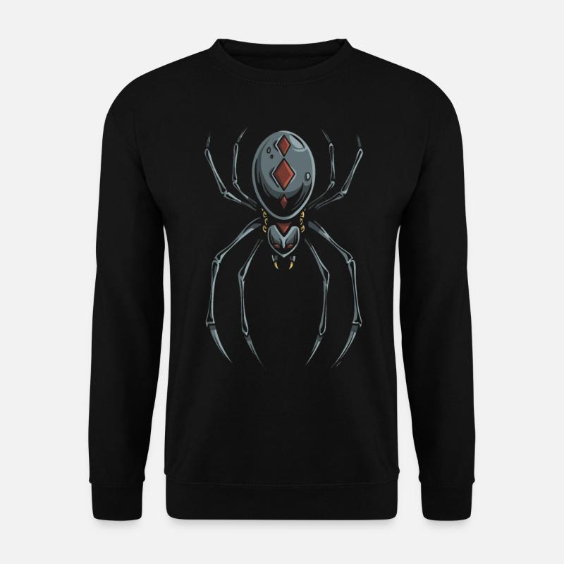 Black Widow Spider - Unisex Sweatshirt - black