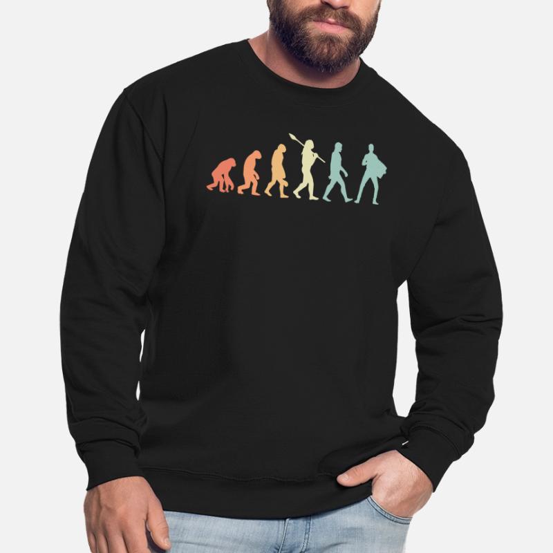 Akkordeon Retro Evolution Unisex Pullover