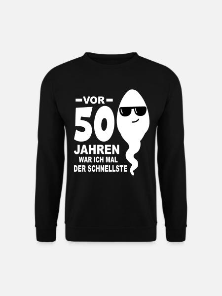 50. Geburtstag 50. Jahrestag 50 Jahre 50. Jubiläum - Unisex Pullover - Schwarz