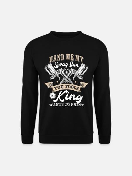 Car Painting Funny - Unisex Sweatshirt - black