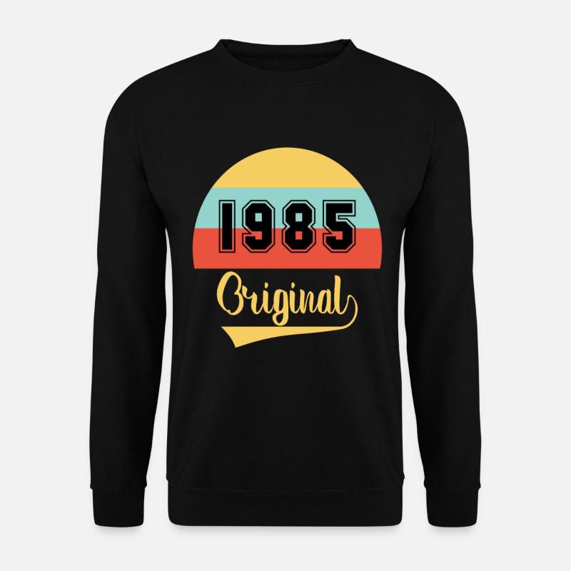 Vintage Orginal 1985 Geburtstag - Unisex Pullover - Schwarz