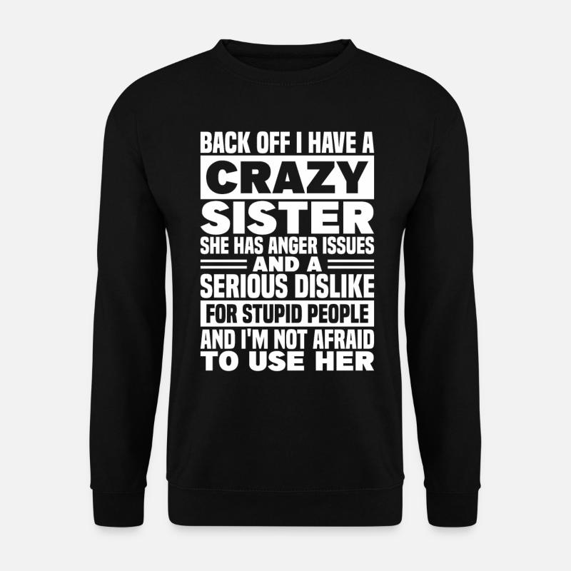 Young Siblings Brother Gift - Unisex Sweatshirt - black