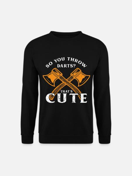 Axe Throw Axe Thrower Axe Axe Gift - Unisex Sweatshirt - black