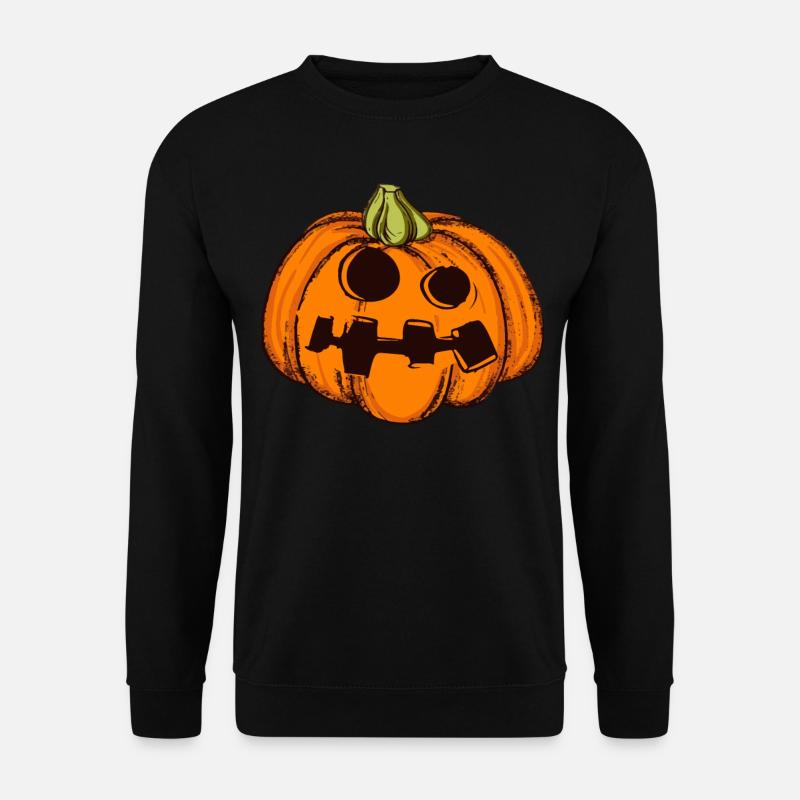 Kürbis - Unisex Pullover - Schwarz