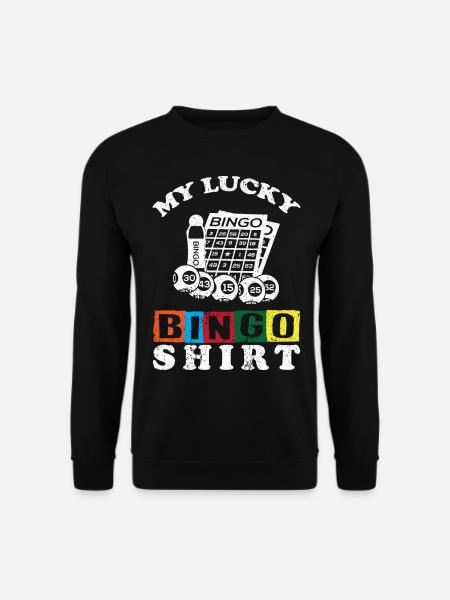 Bingo Bingospieler Gesellschaftsspiel Bingo Lotto - Unisex Pullover - Schwarz