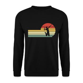 Volleyball Volleyball Player Beach Volleyball Player - Unisex Sweatshirt - black - Front - Alina (178cm) & Michal (187cm)