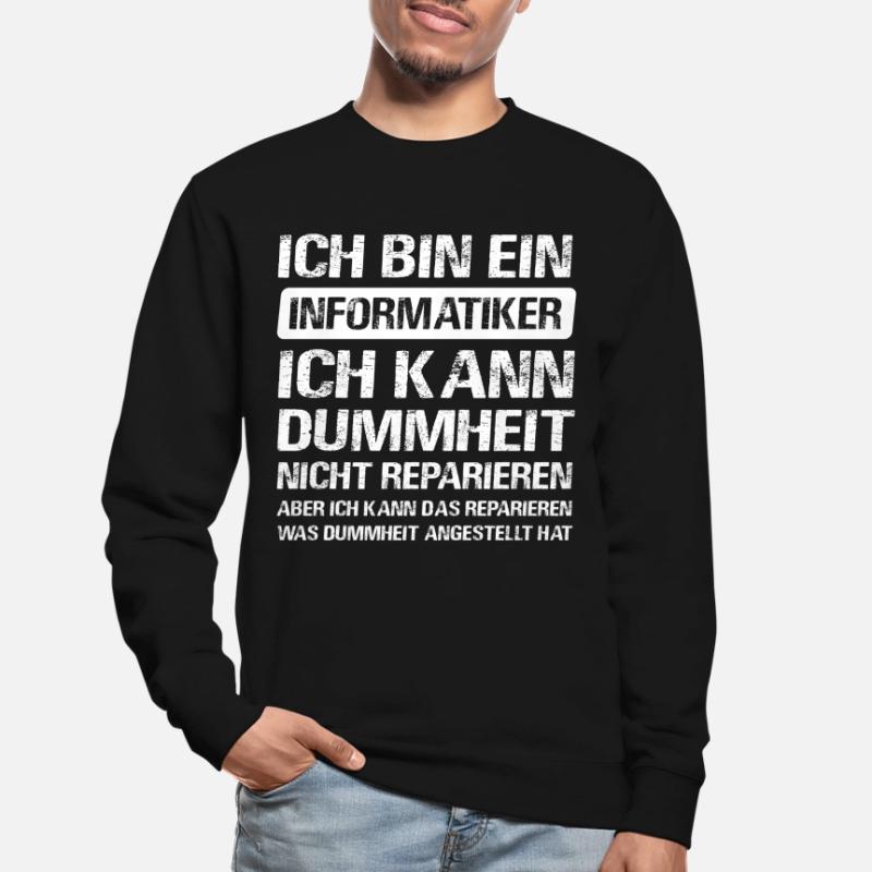 Informatiker Software Programmierer IT-Berater Unisex Pullover