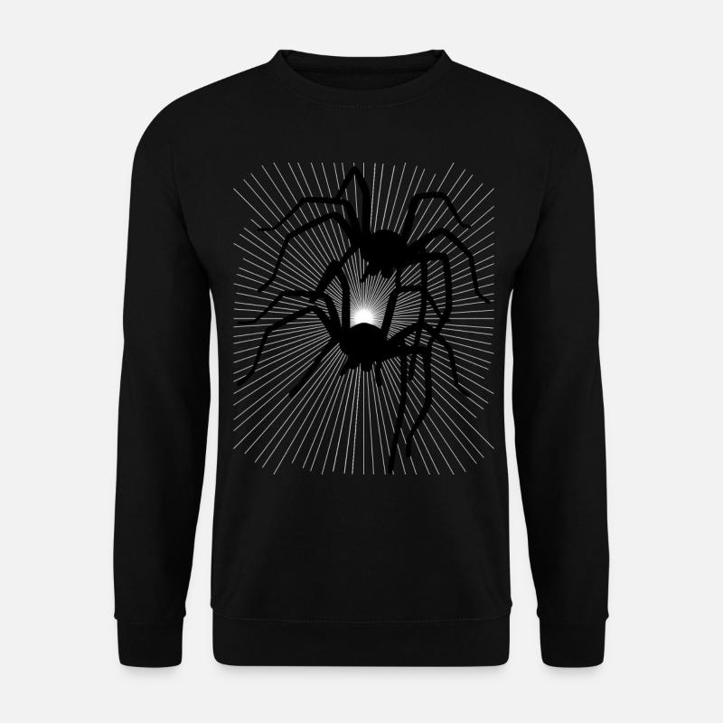 Spider Spiders Animals Crawling Disgust Horror - Unisex Sweatshirt - black