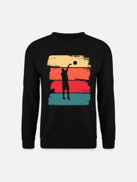 Basketball Basketballer Basketball Spieler - Unisex Pullover - Schwarz