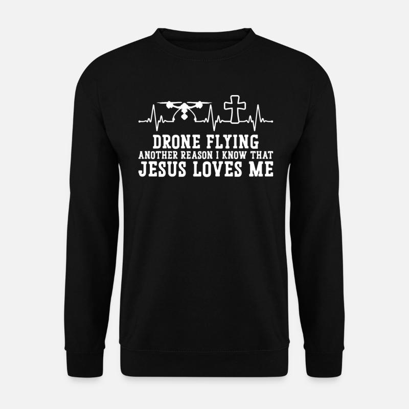 Drone Pilot - Sweat-shirt Unisexe - noir