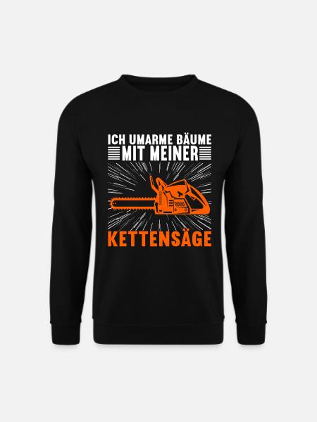 Holzfäller Waldarbeiter Forstwirt Förster - Unisex Pullover - Schwarz