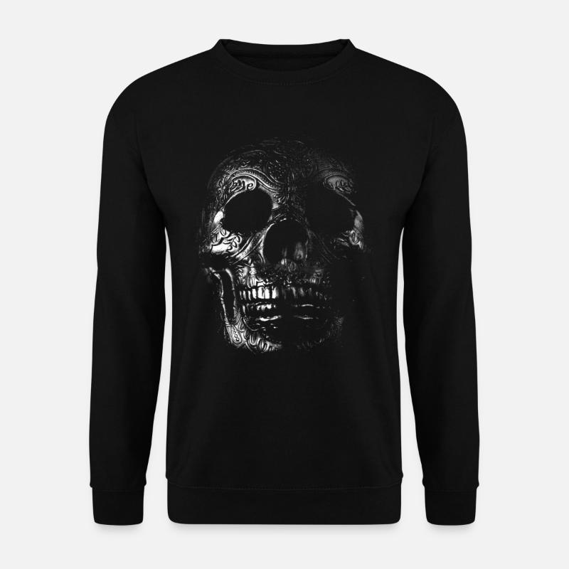 Skull Ornaments - Unisex Sweatshirt - black